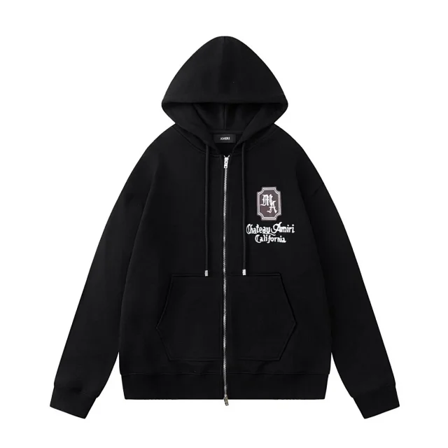 AMIRI Hoodies & Sweatshirts Distressed logo pullover hoodie product detail image 26