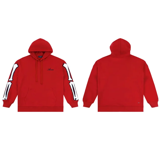 AMIRI Hoodies & Sweatshirts Distressed logo pullover hoodie product detail image 17