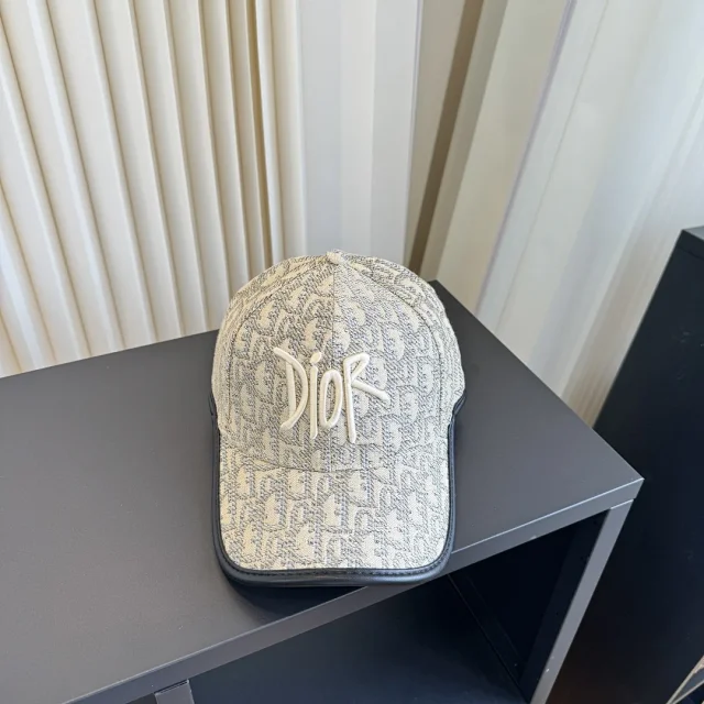 Dior Hats Oblique Monogram Baseball Cap product detail image 24