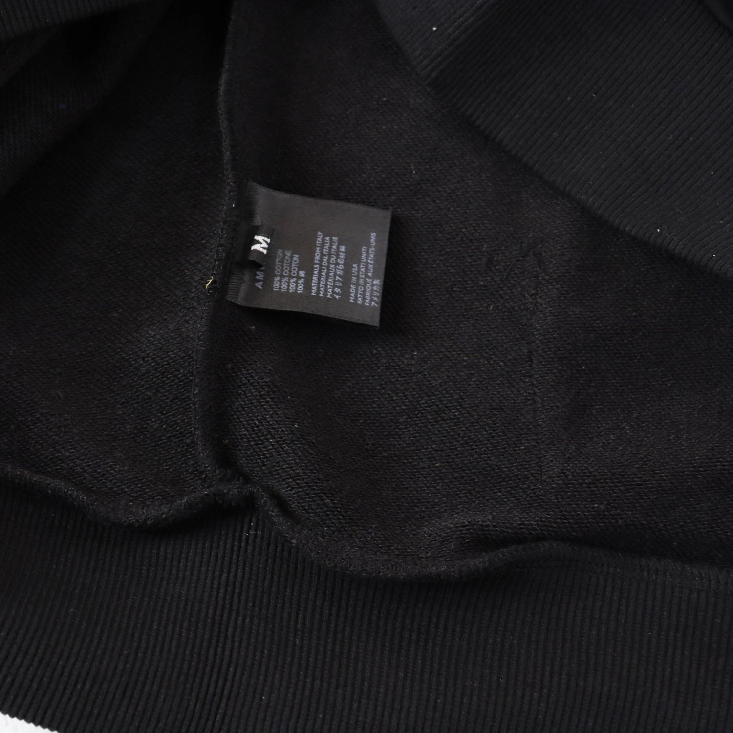 AMIRI Hoodies & Sweatshirts Distressed logo pullover hoodie image 12