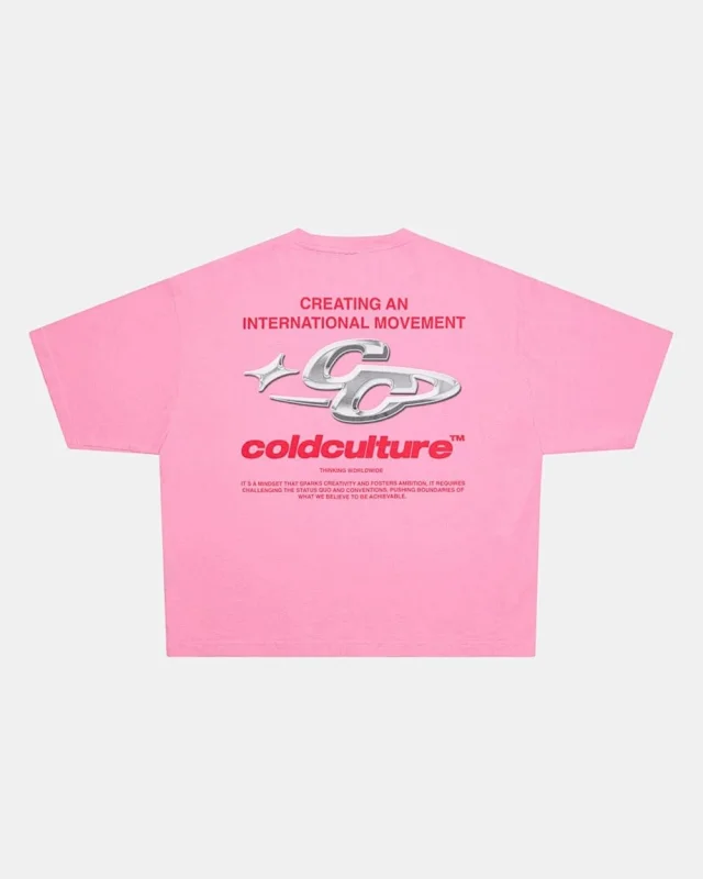 Cold Culture T-Shirts Oversized Logo Print product detail image 64
