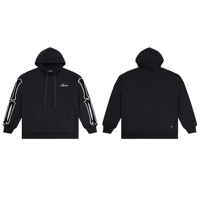 AMIRI Hoodies & Sweatshirts Distressed logo pullover hoodie product detail image 16
