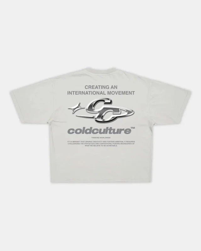 Cold Culture T-Shirts Oversized Logo Print product detail image 65