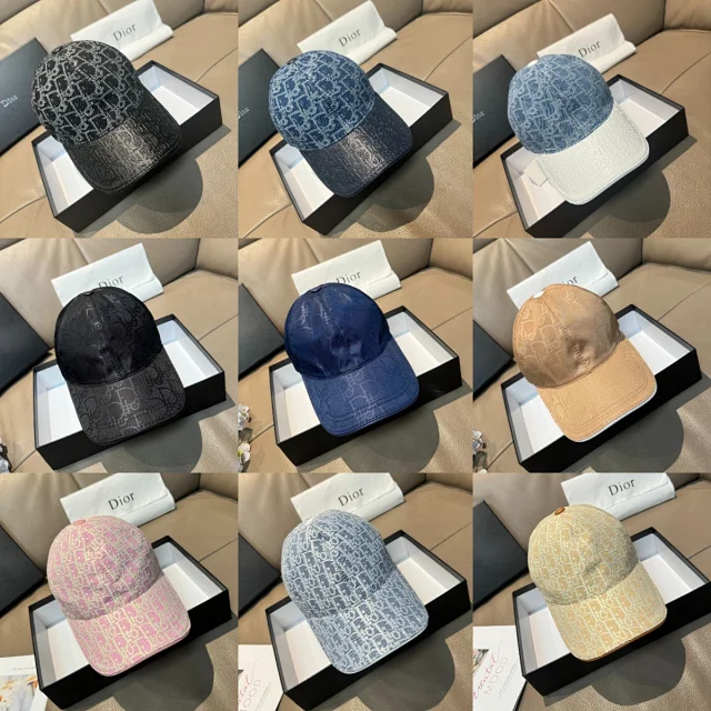 Dior Hats Oblique Monogram Baseball Cap product detail image 1