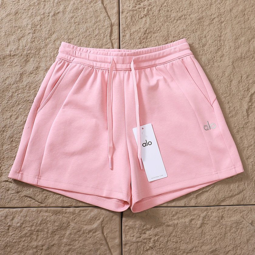 Loewe Knitwear Ribbed Cropped Tank Top with Anagram Embroidery — shorts-04