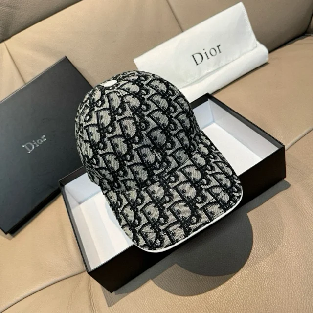 Dior Hats Oblique Monogram Baseball Cap product detail image 19