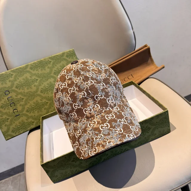 Gucci Hats GG monogram baseball cap product detail image 41