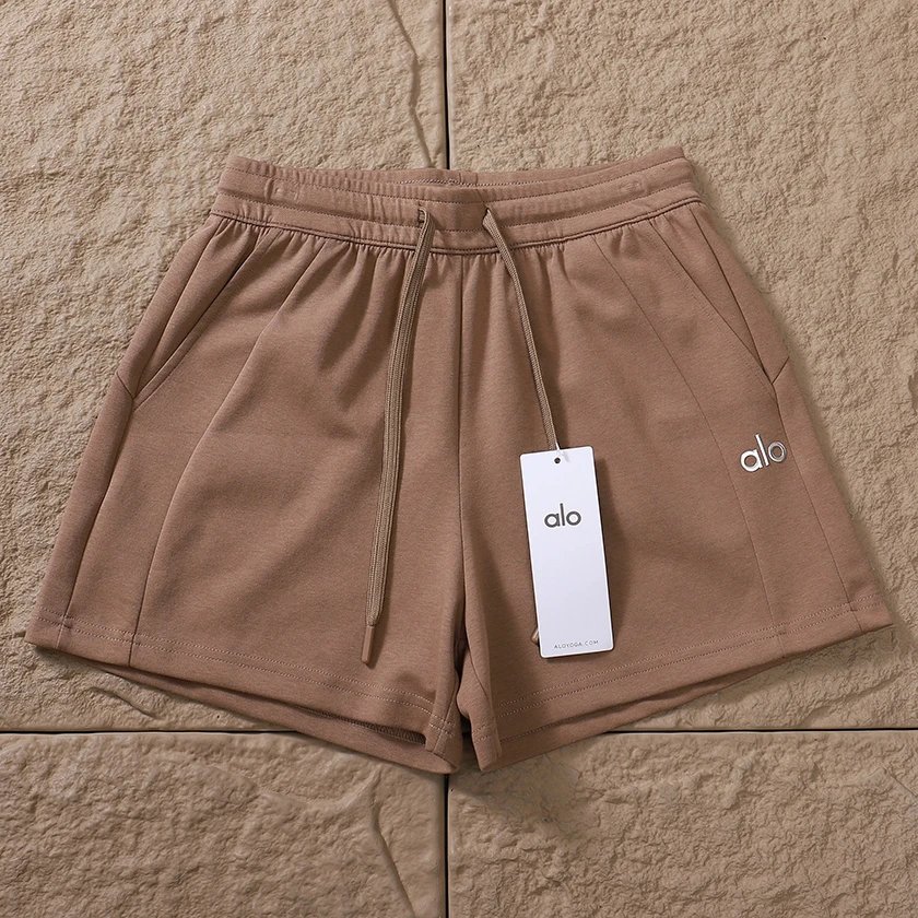 Loewe Knitwear Ribbed Cropped Tank Top with Anagram Embroidery — shorts-05