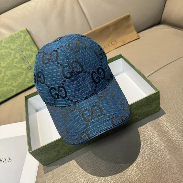 Gucci Hats GG monogram baseball cap product detail image 16