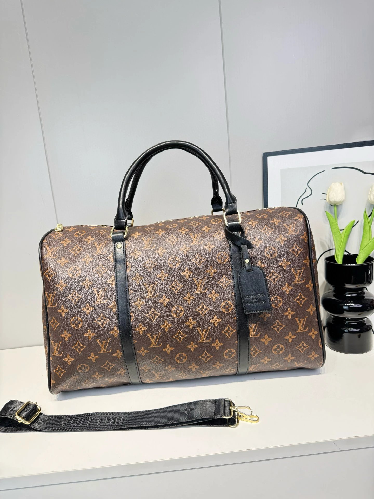 Louis Vuitton Travel Bags Monogram Duffel Bag — 16
