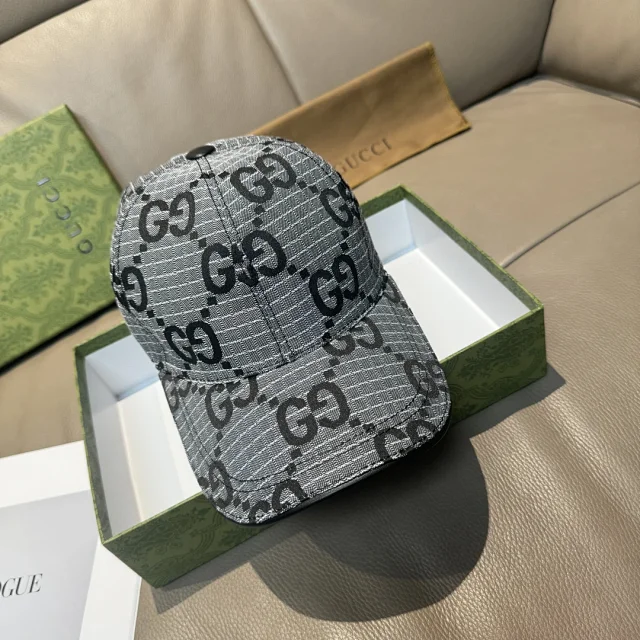 Gucci Hats GG monogram baseball cap product detail image 14