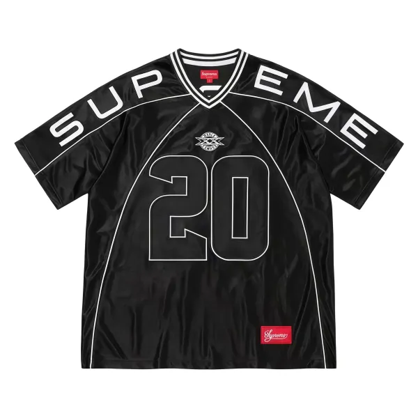 Supreme Basketball Jersey Red / Navy - 7
