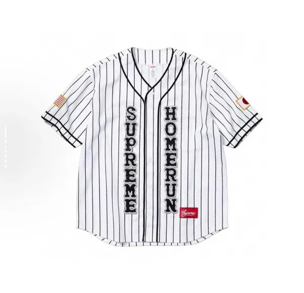Supreme Basketball Jersey Red / Navy - 25