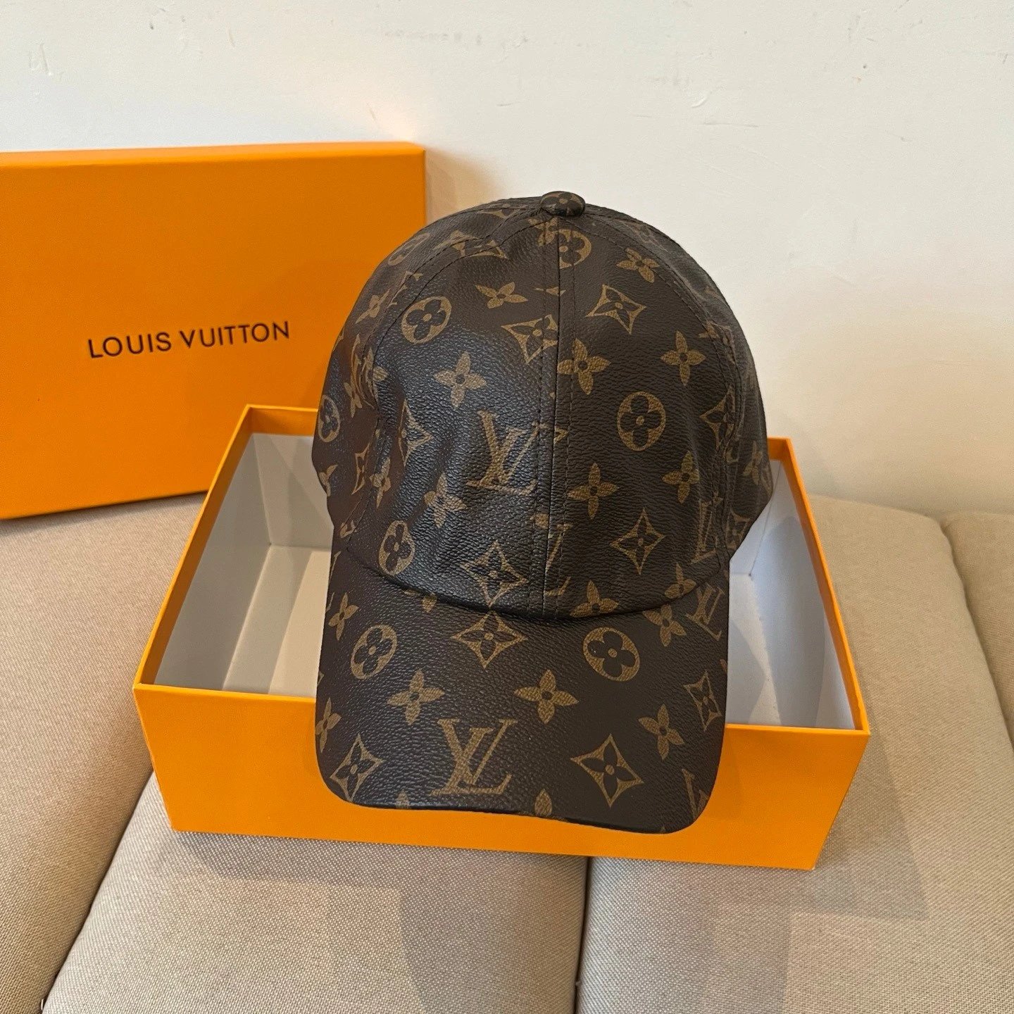 Louis Vuitton Hats Monogram Baseball Cap — GZMZ-27