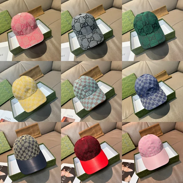 Gucci Hats GG monogram baseball cap product detail image 1