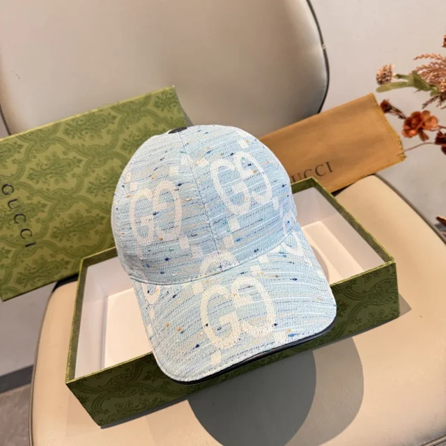 Gucci Hats GG monogram baseball cap product detail image 19
