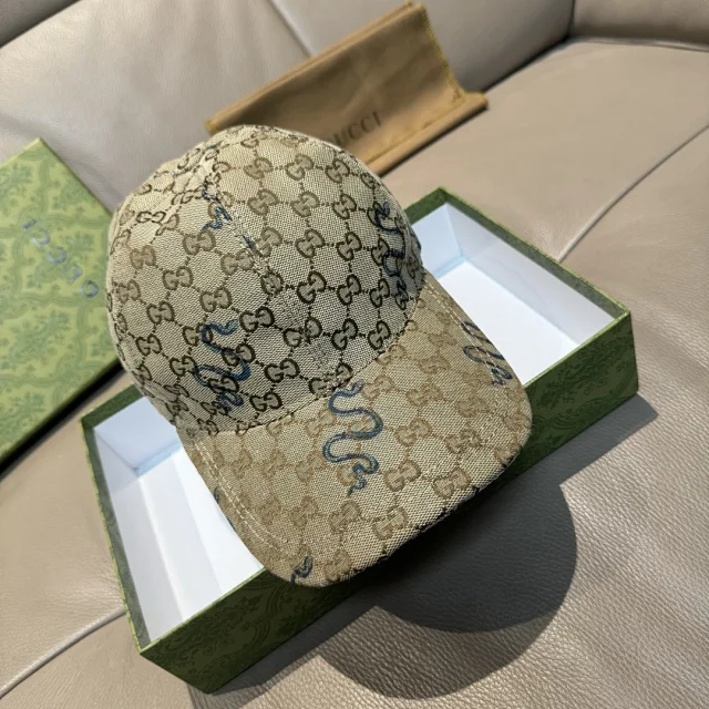 Gucci Hats GG monogram baseball cap product detail image 10