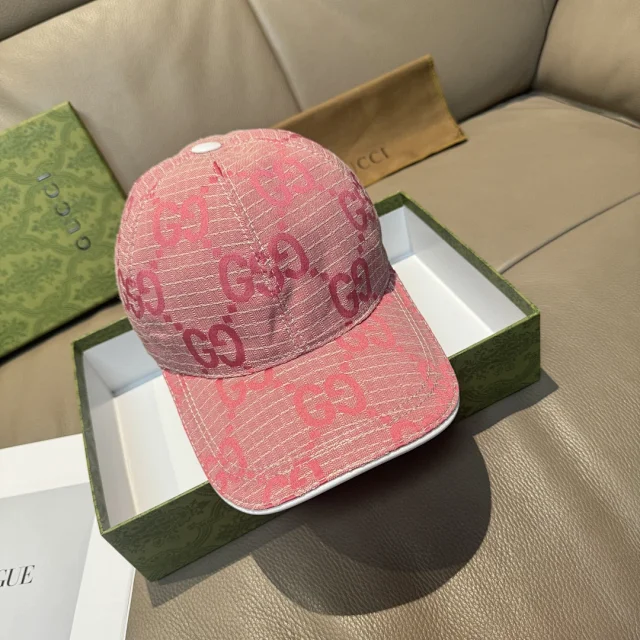 Gucci Hats GG monogram baseball cap product detail image 12