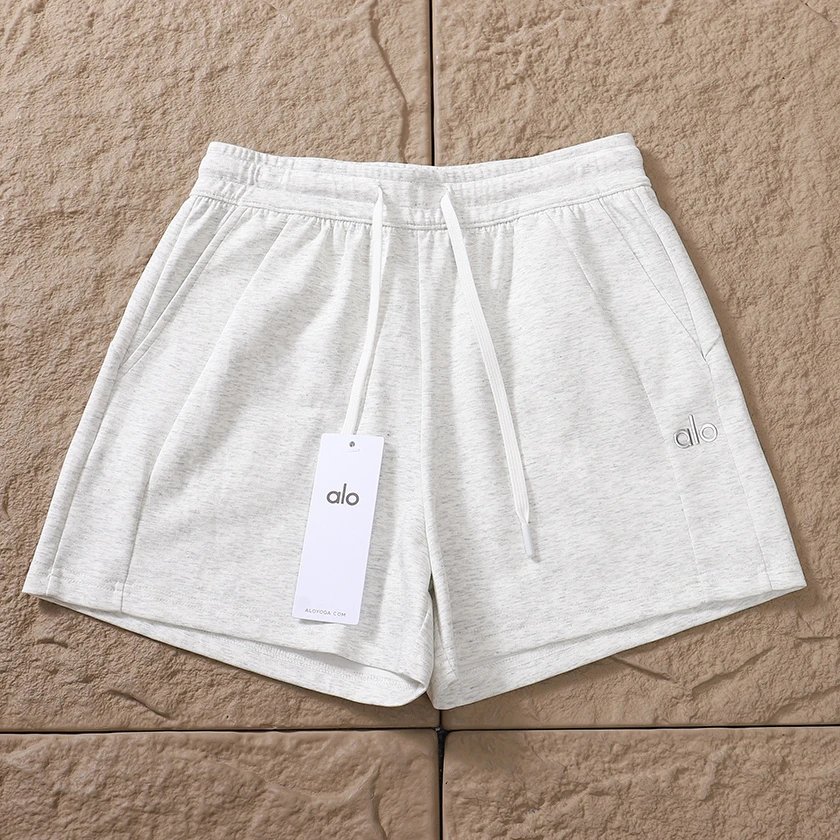 Loewe Knitwear Ribbed Cropped Tank Top with Anagram Embroidery — shorts-03