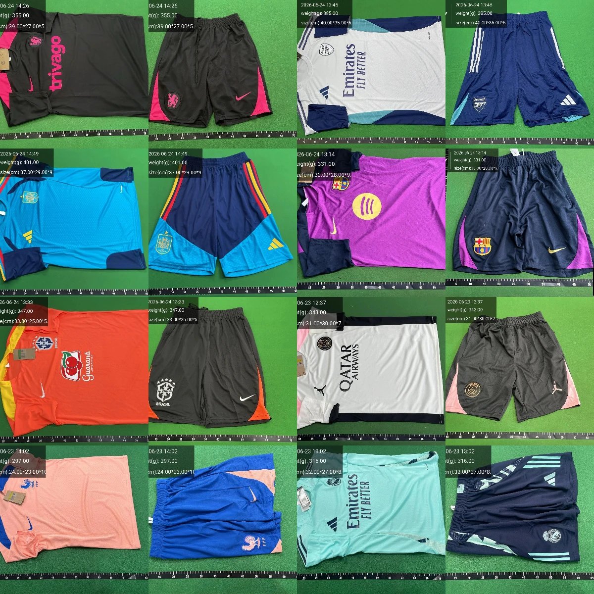 Nike Football Jerseys Jersey and Shorts Set image 2
