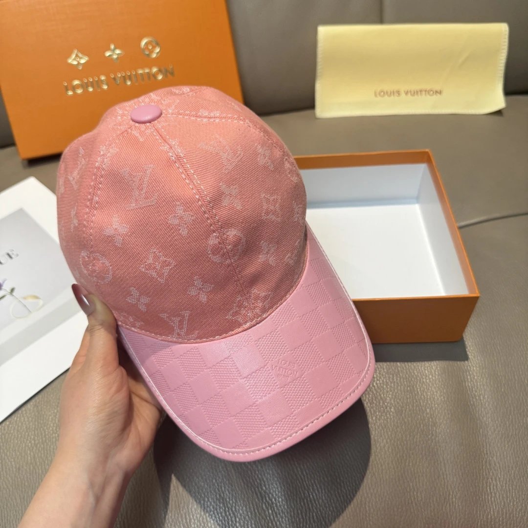Louis Vuitton Hats Monogram Baseball Cap — GZMZ-04