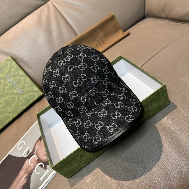 Gucci Hats GG monogram baseball cap product detail image 38