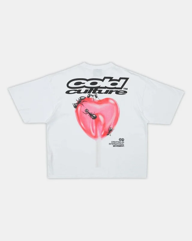 Cold Culture T-Shirts Oversized Logo Print product detail image 37