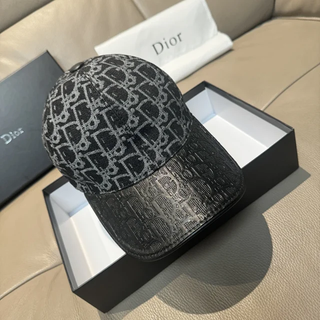 Dior Hats Oblique Monogram Baseball Cap product detail image 2
