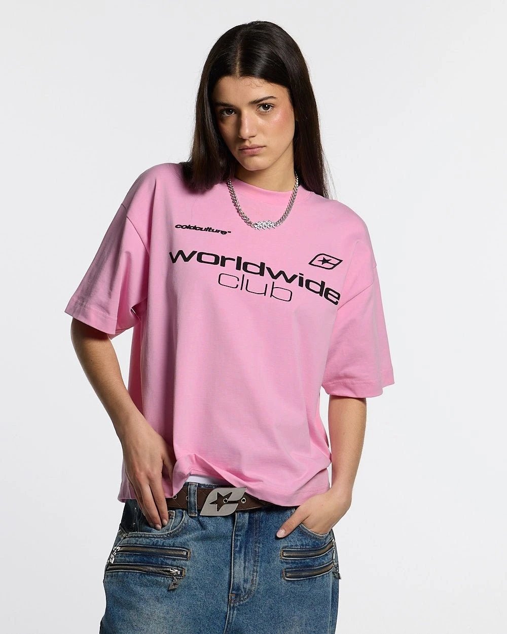 Cold Culture T-Shirts Oversized Logo Print image 6
