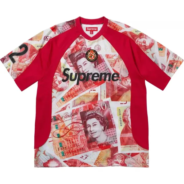Supreme Basketball Jersey Red / Navy - 35