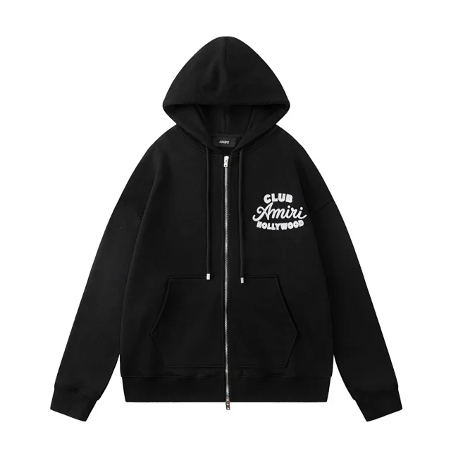 AMIRI Hoodies & Sweatshirts Distressed logo pullover hoodie product detail image 28
