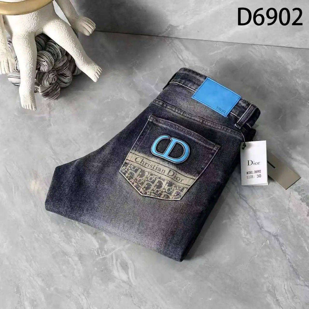 Unbranded Jeans LP868-8 straight-leg denim — DR-5