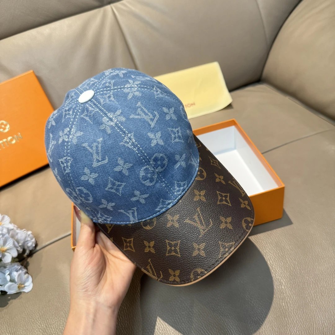 Louis Vuitton Hats Monogram Baseball Cap — GZMZ-02