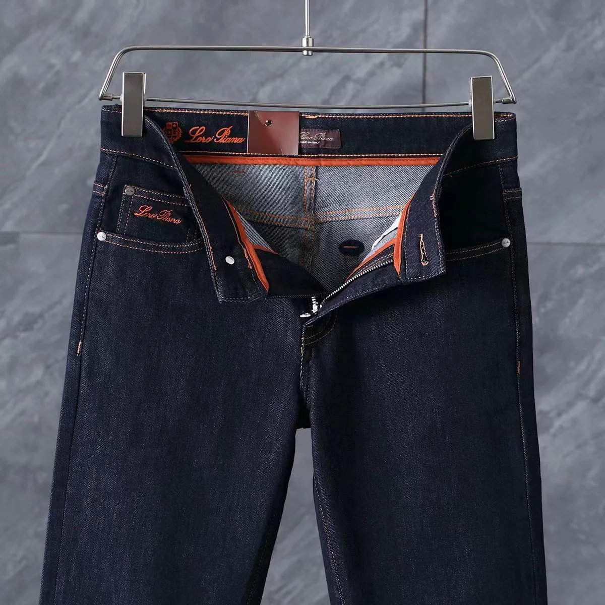 Unbranded Jeans LP868-8 straight-leg denim image 6