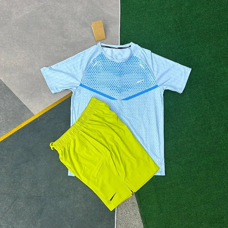 Nike Set Blue + Neon Green