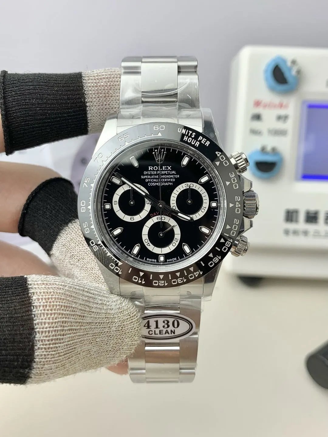 All-Steel Daytona Black Dial High-End Replica