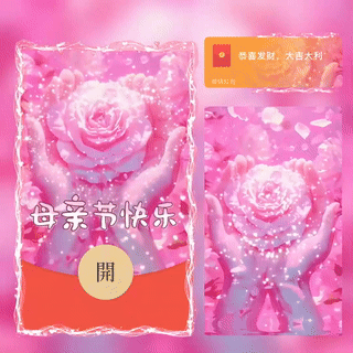 母亲节快乐/新版动态/bc红包封面皮肤