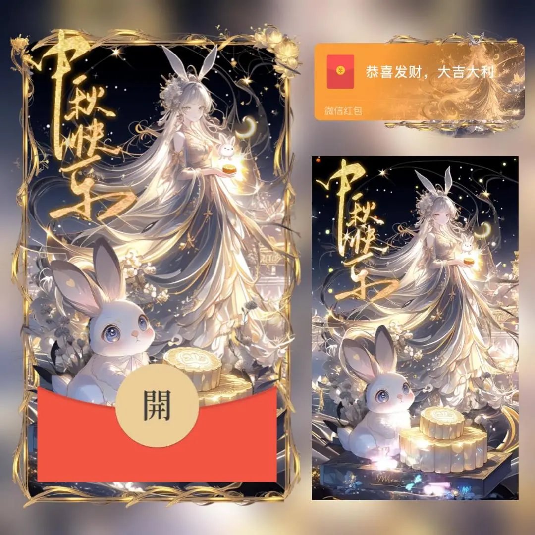 中秋节快乐/bc红包封面皮肤