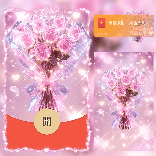 你永远是我的女神/38女神节快乐/动态/LM红包封面皮肤