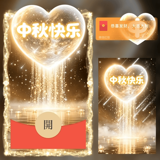 【中】/中秋快乐/套图/LM红包封面皮肤