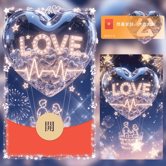 【公】/520情人节快乐套图/LM红包封面皮肤