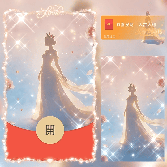 38女神节快乐/动态/LM红包封面皮肤