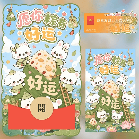 愿你粽有好运/端午节/LM红包封面皮肤