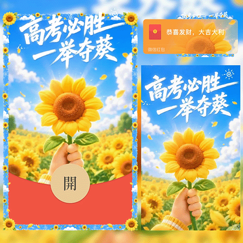 高考必胜一举夺魁/动态音乐/xx红包封面皮肤