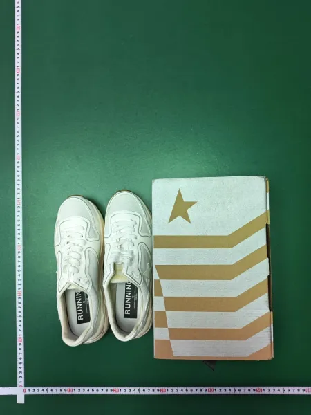 Golden Goose Deluxe Brand Super-Star Black and White Leather Sneakers Chunky Sneakers - 3