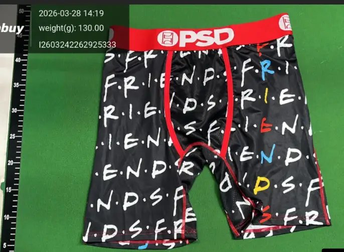 Black Friends Print Boxer Briefs