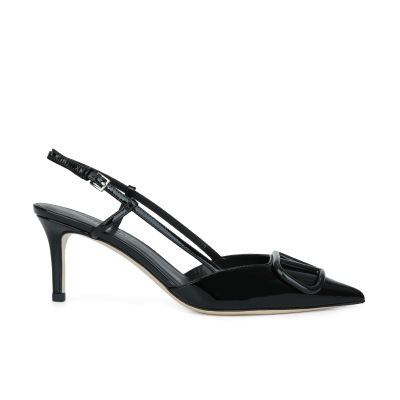 Prada High Heels Pointed-Toe Slingback Pumps — 11(Top quality)