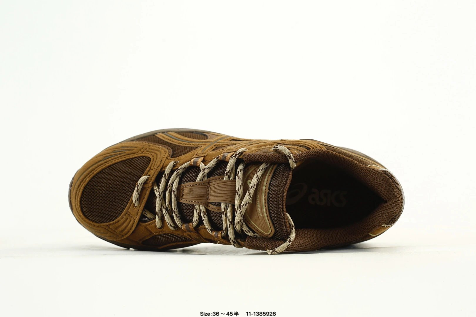 Retro Mesh Trail Running Sneakers Low Top Midnight Blue - Gallery Image 6 - Detailed View