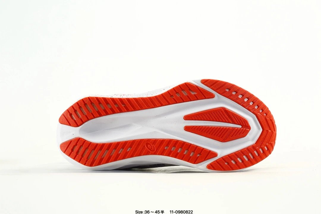 Asics GT-1000 13 GTX White Orange Running Shoes - Gallery Image 6 - Detailed View