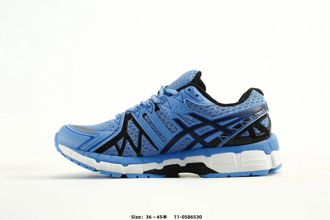 Asics Gel-Kayano 20 Blue Running Shoes - Gallery Image 3 - Detailed View
